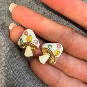 Y2K Mushroom Earrings